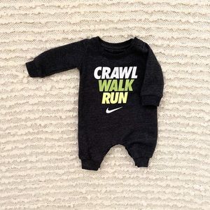 Nike newborn coverall romper